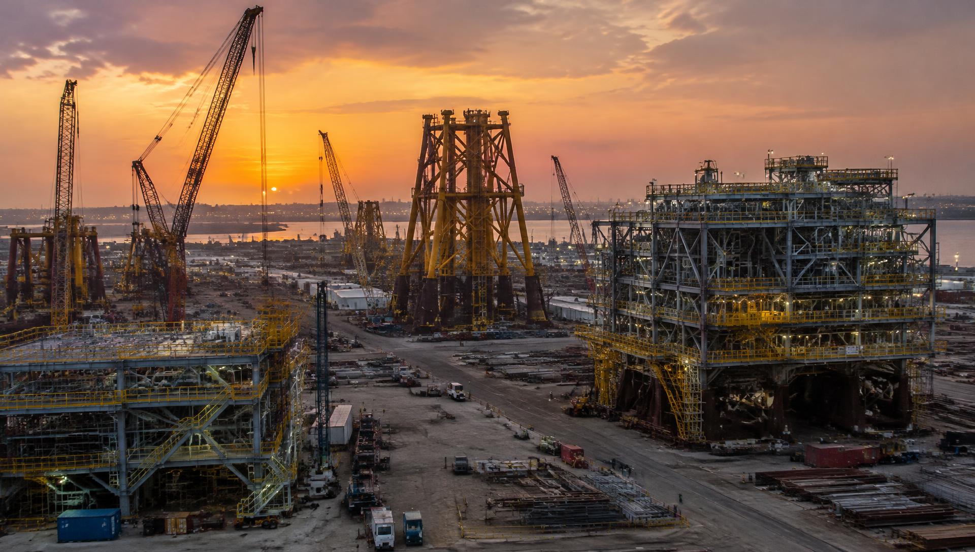 Fabrication yard